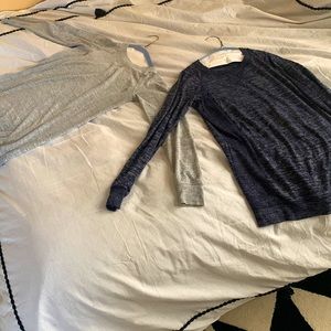 Gap Maternity Nursing Marl Sweaters with Bilateral Zippers